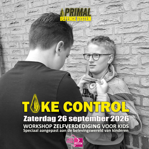 SM PDS Take Control Zelfverdediging kids 26 september 2026